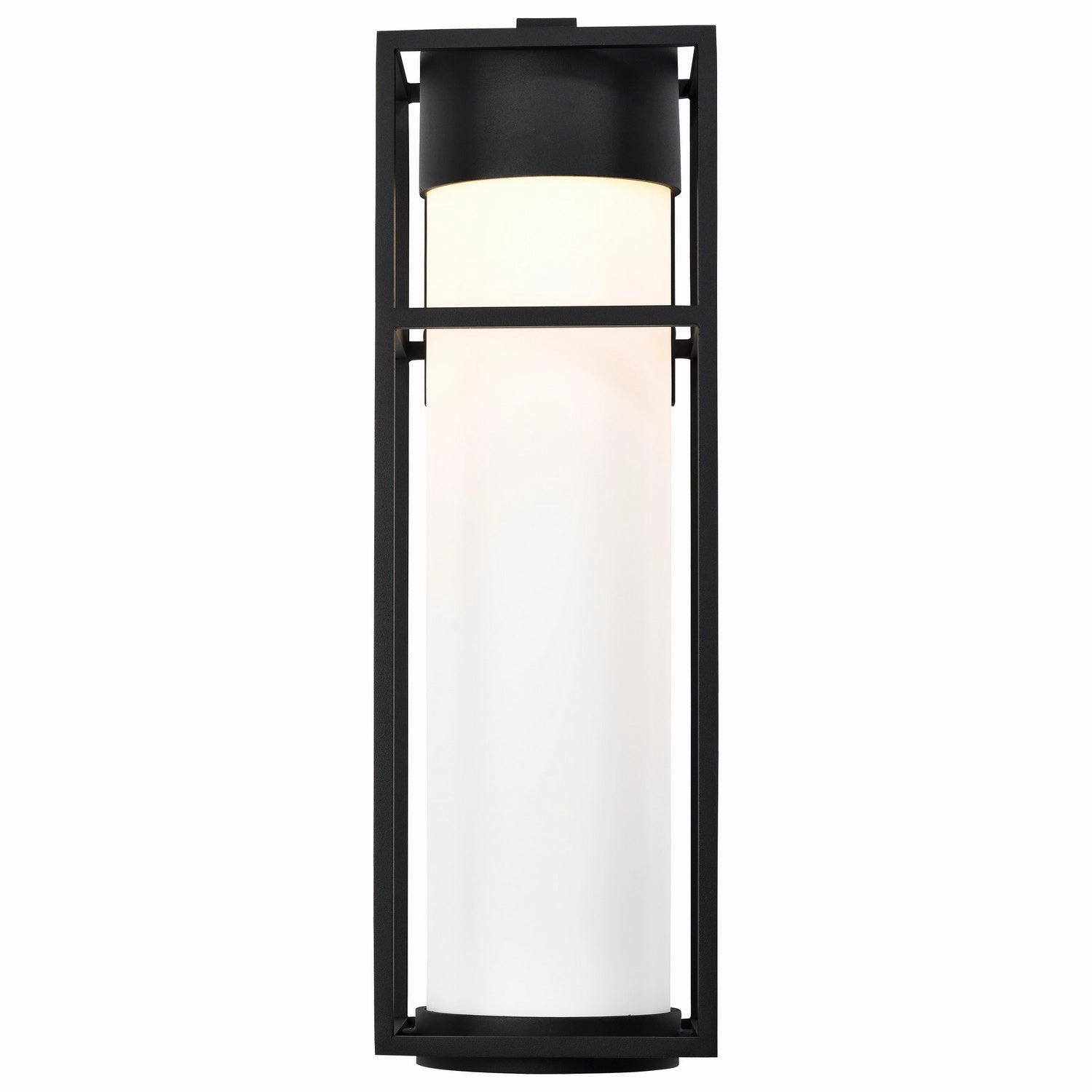 Ledges LED Wall Lantern Matte Black