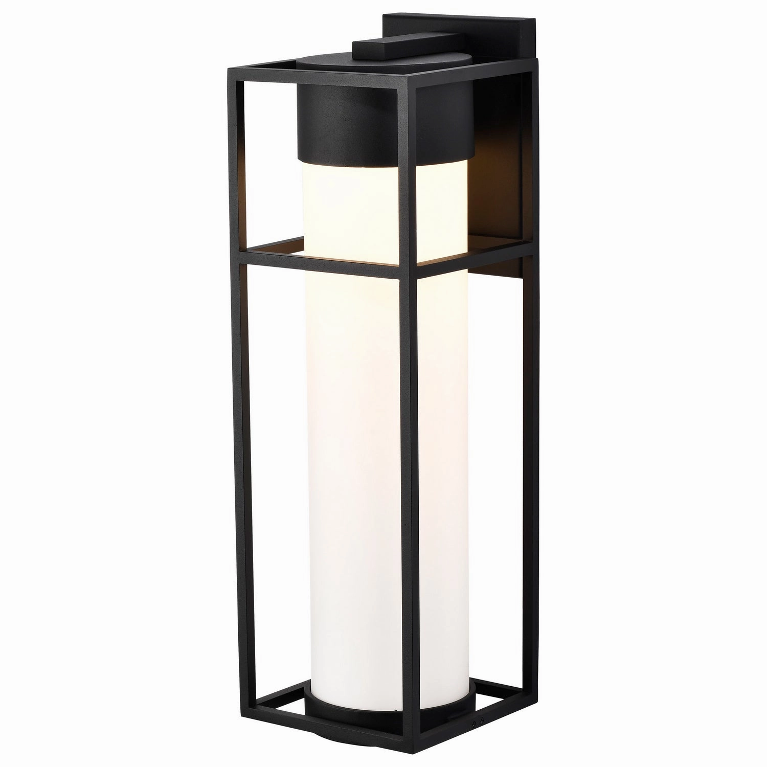 Ledges LED Wall Lantern Matte Black