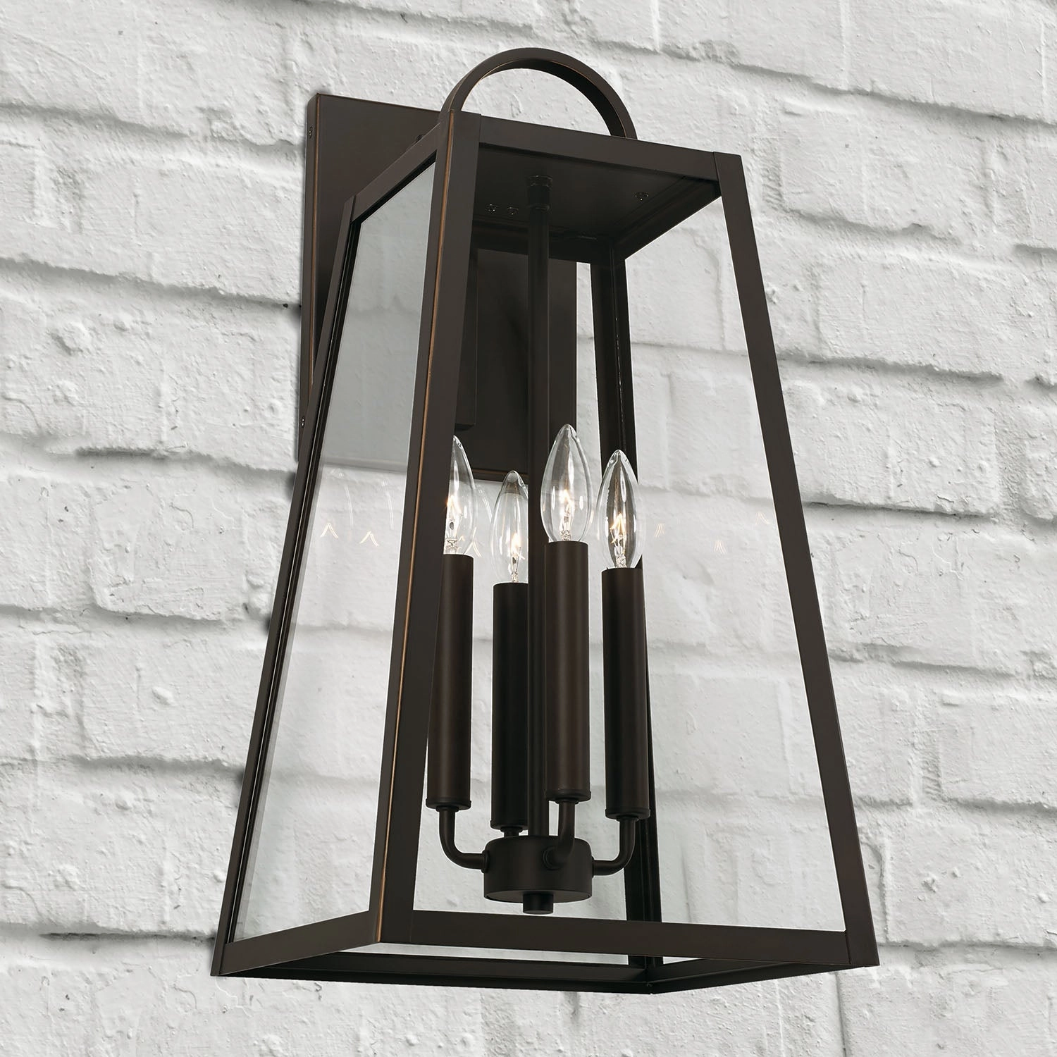 Leighton 4-Light Outdoor Wall Lantern
