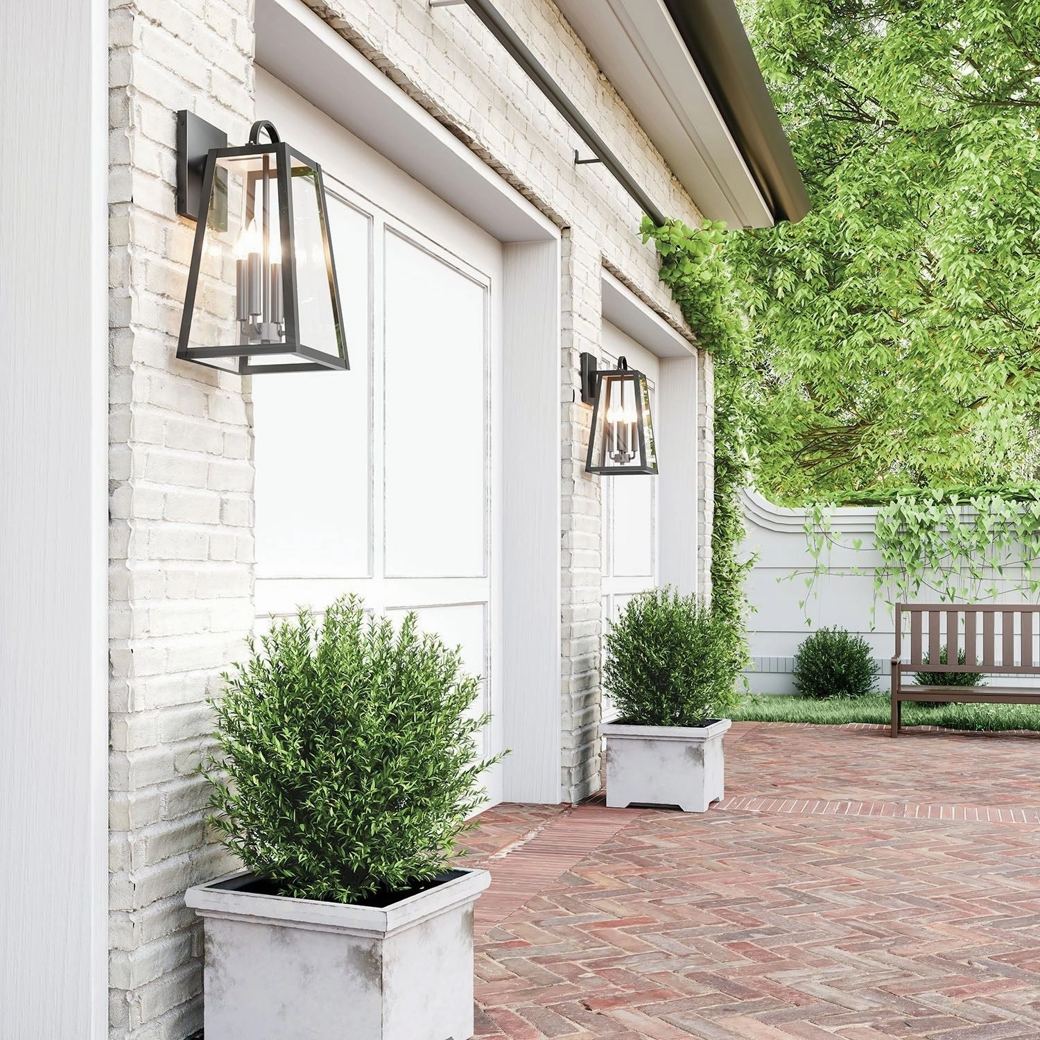 Leighton 4-Light Outdoor Wall Lantern