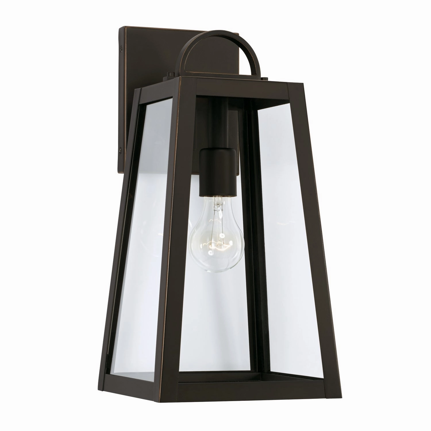 Leighton One Light Outdoor Wall Lantern Oiled BronzeOutdoor wall sconces with motion sensor