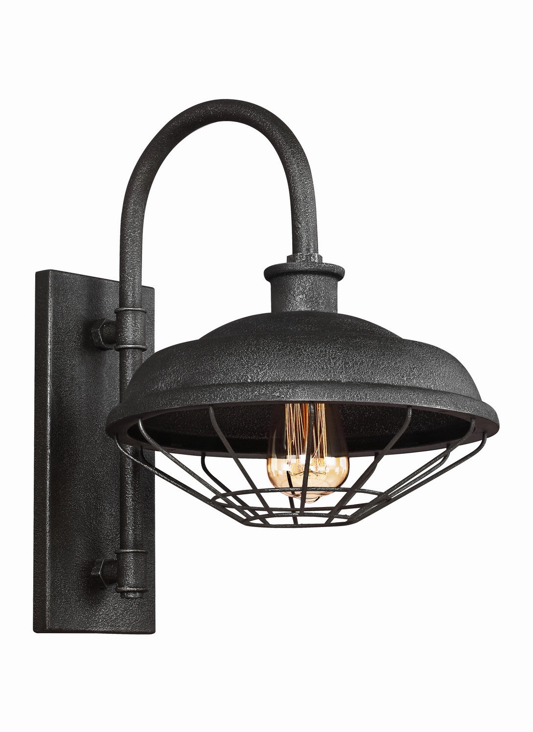 Lennex One Light Outdoor Wall Lantern Slate Grey MetalOutdoor wall sconces with motion sensor
