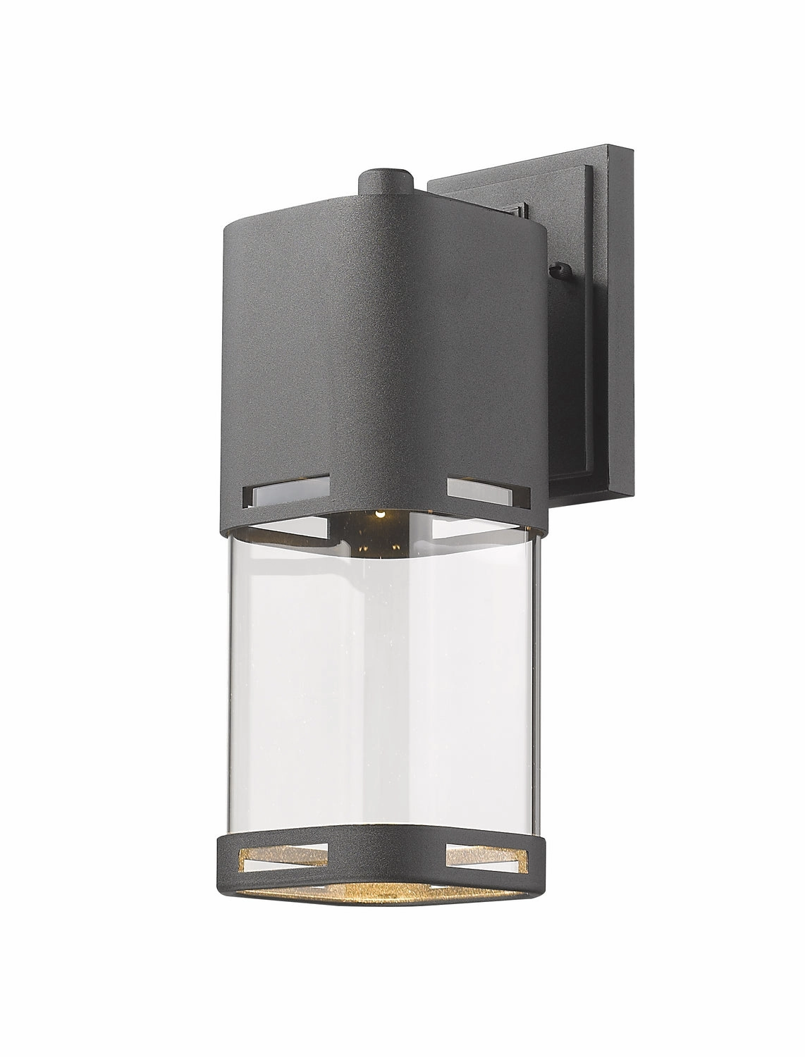 Lestat LED Outdoor Wall Mount BlackOutdoor wall sconces with motion sensor