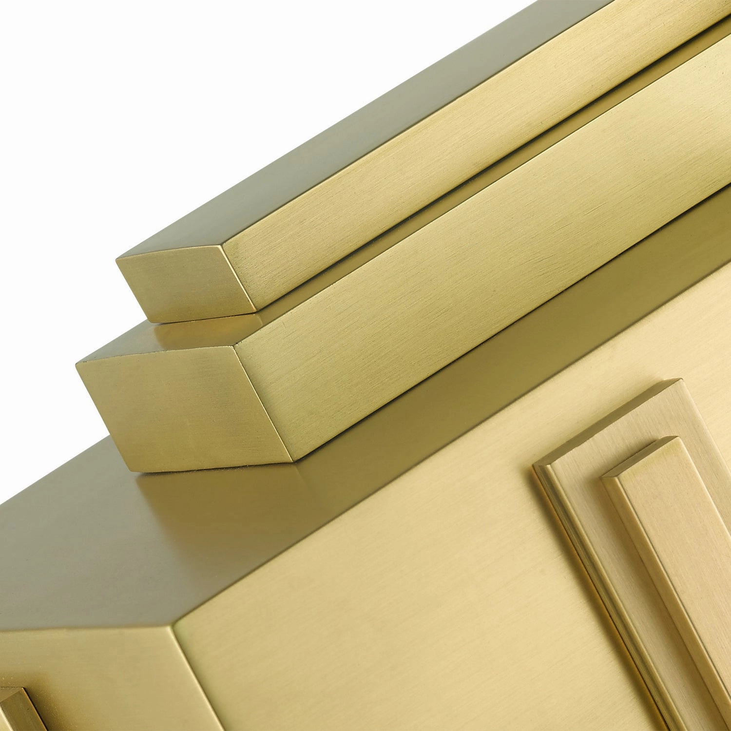 Lexington One Light Outdoor Wall Lantern Natural Brass
