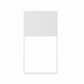 Light Frames LED Wall Sconce Textured WhiteOutdoor wall sconces with motion sensor