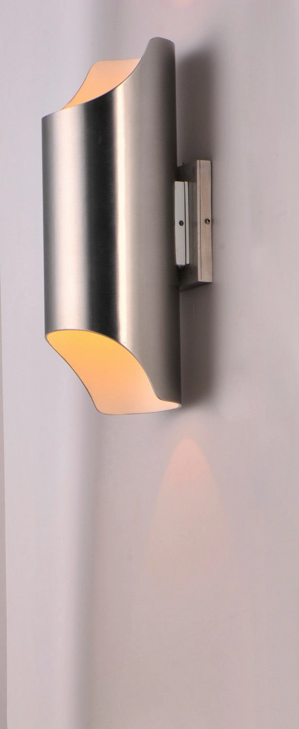 Lightray LED LED Outdoor Wall Sconce Brushed Aluminum