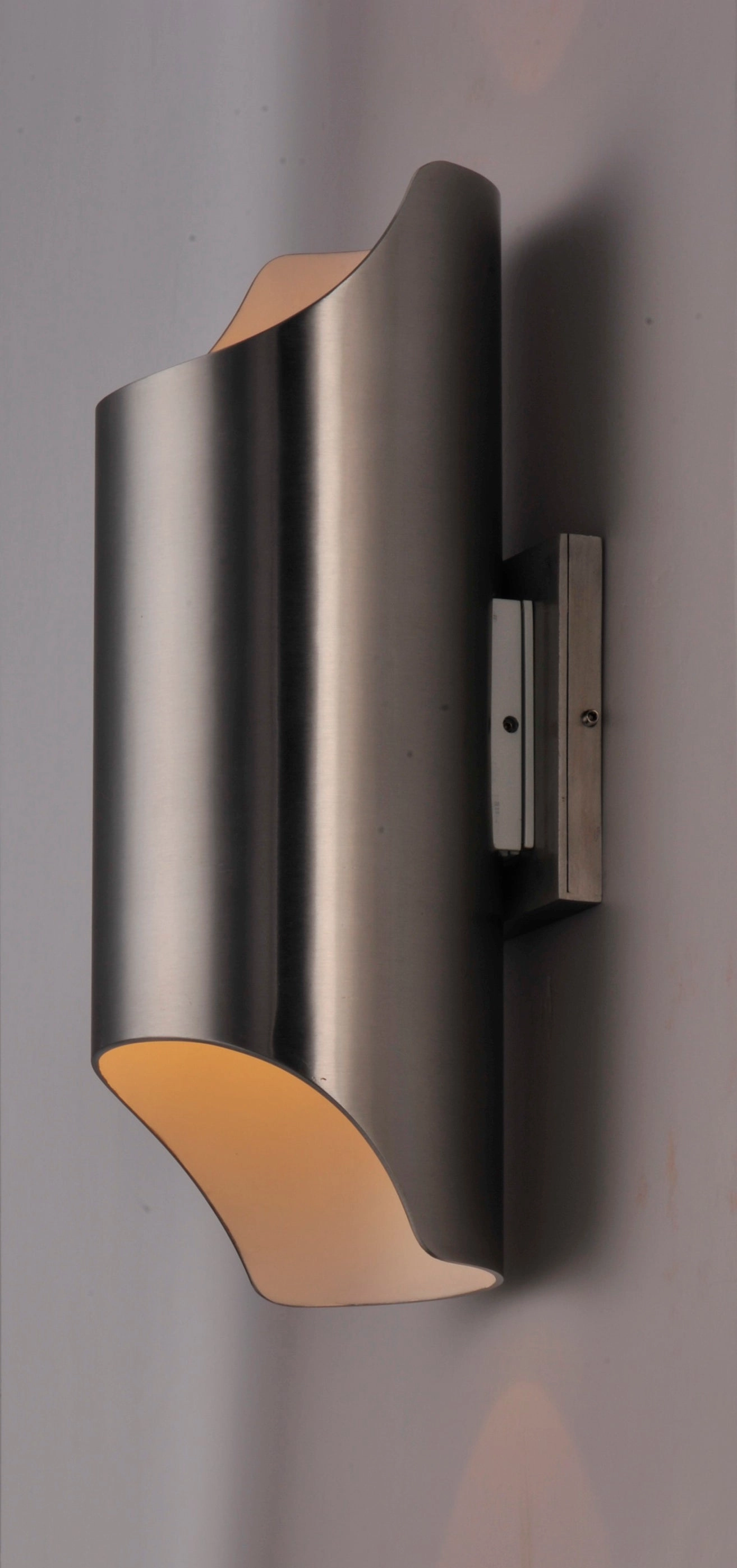 Lightray LED LED Outdoor Wall Sconce Brushed Aluminum