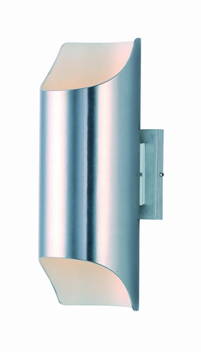 Lightray LED LED Outdoor Wall Sconce Brushed AluminumOutdoor wall sconces with motion sensor