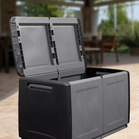 Linea Cube Plastic Outdoor Storage Chest
