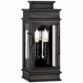 Linear Lantern Two Light Wall Lantern BronzeOutdoor wall sconces with motion sensor