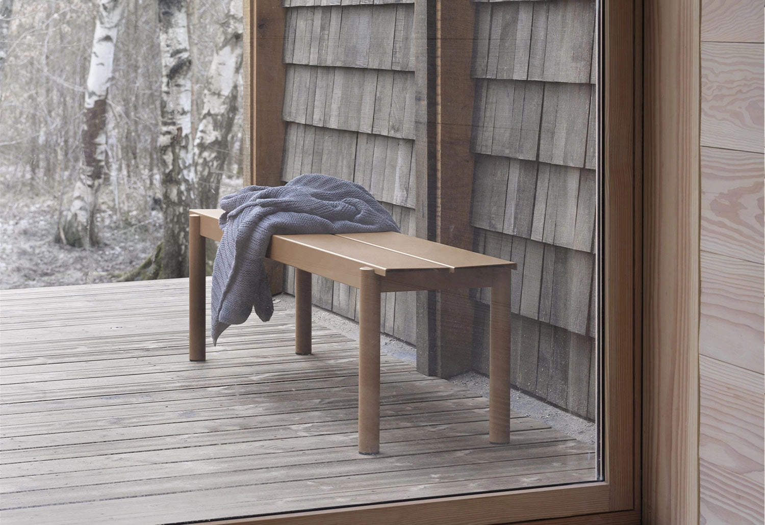 Linear Steel Bench
