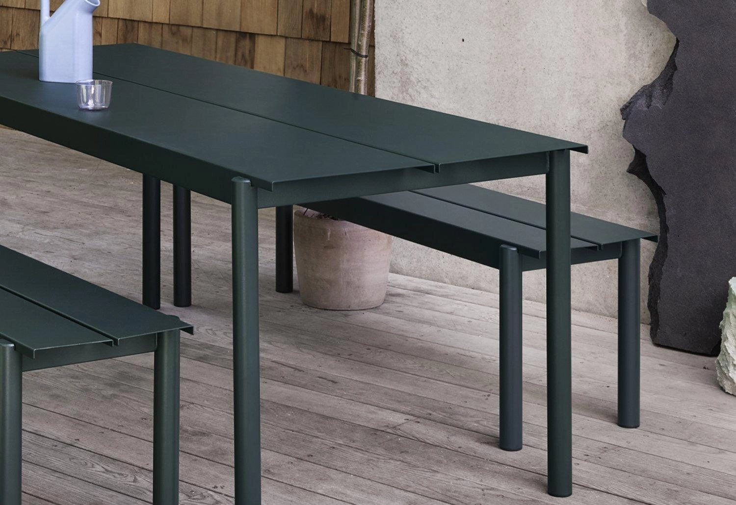 Linear Steel Bench