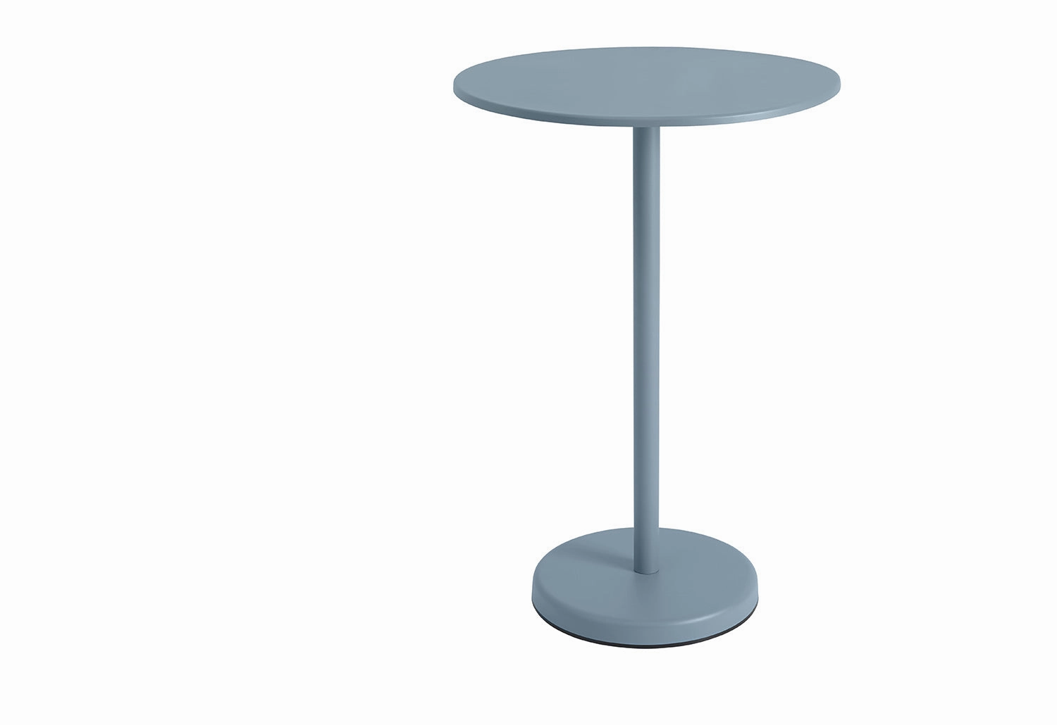 Linear Steel Caf Table | Round