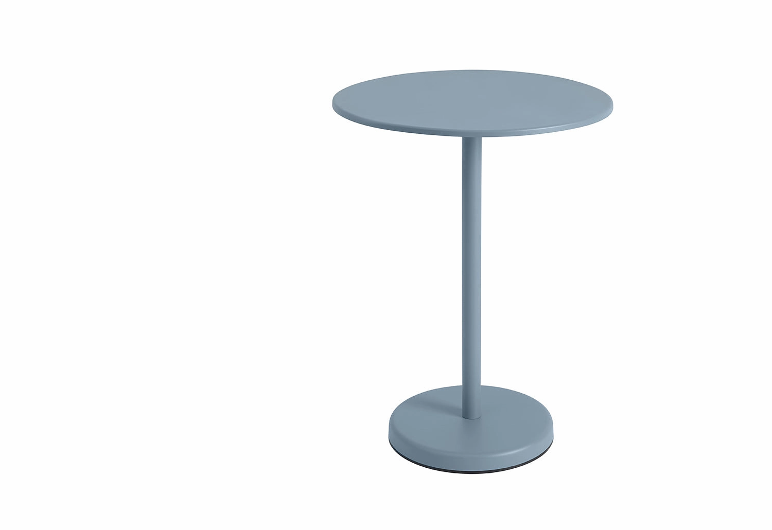 Linear Steel Caf Table | Round