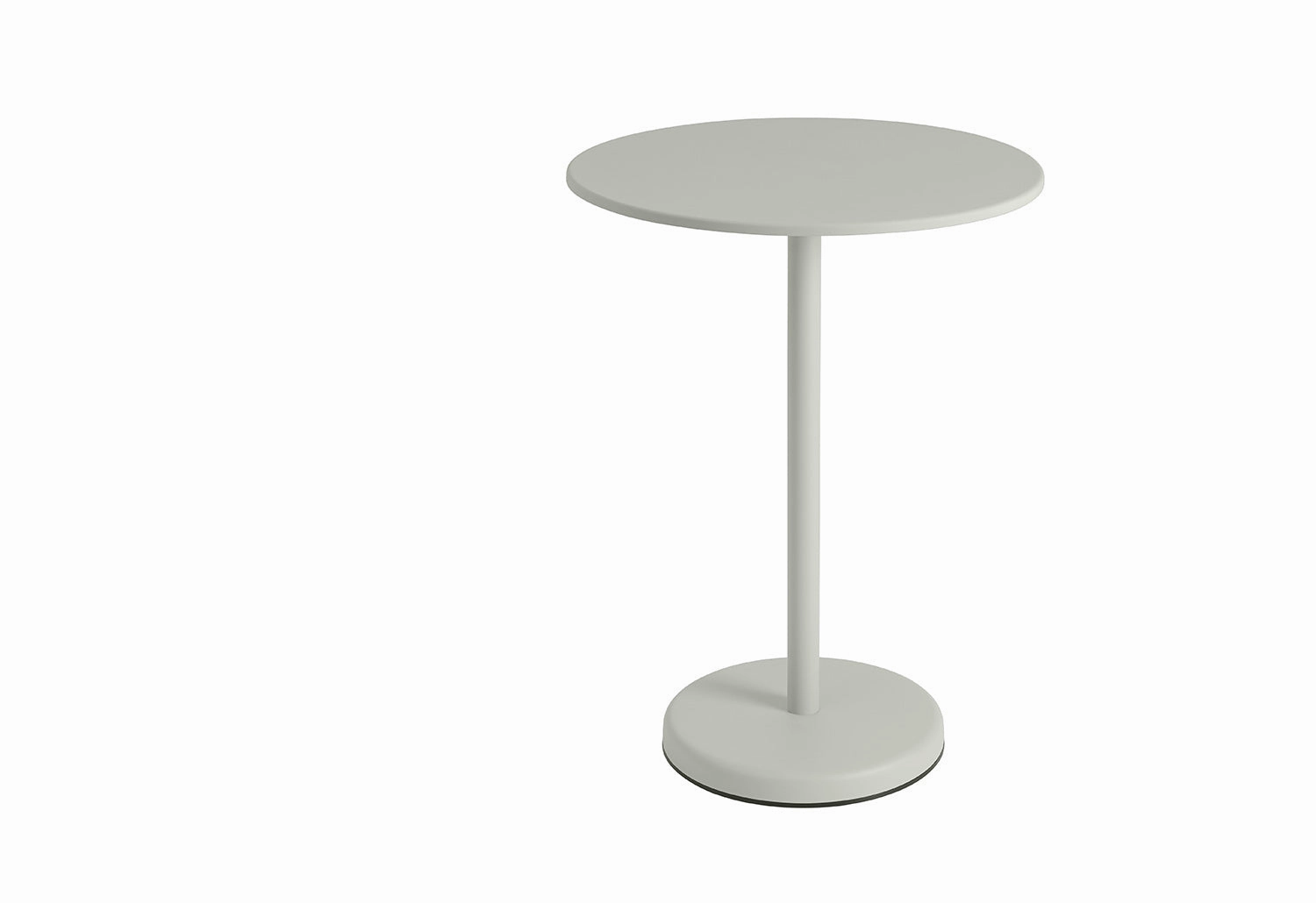 Linear Steel Caf Table | Round