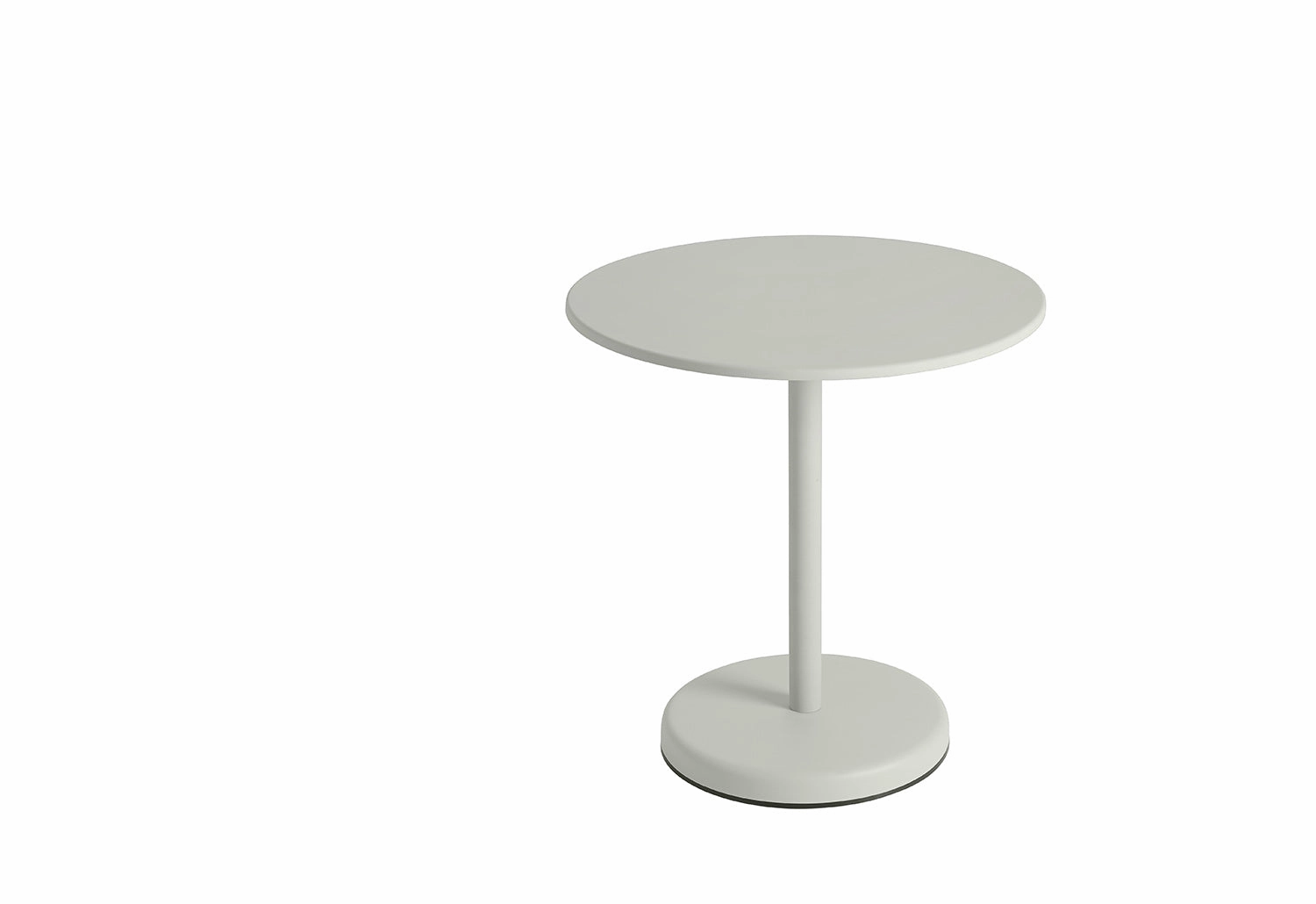 Linear Steel Caf Table | Round