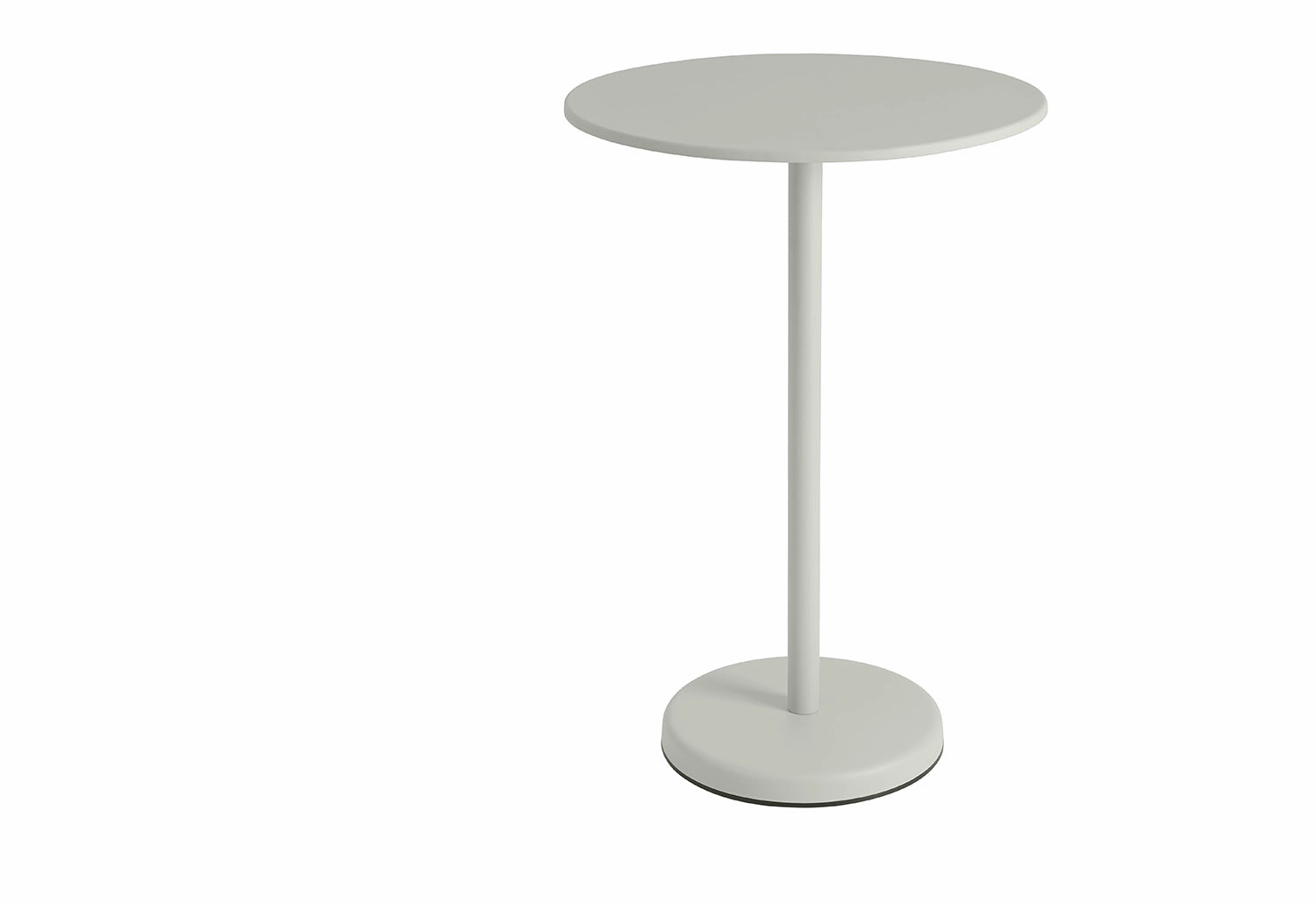 Linear Steel Caf Table | Round