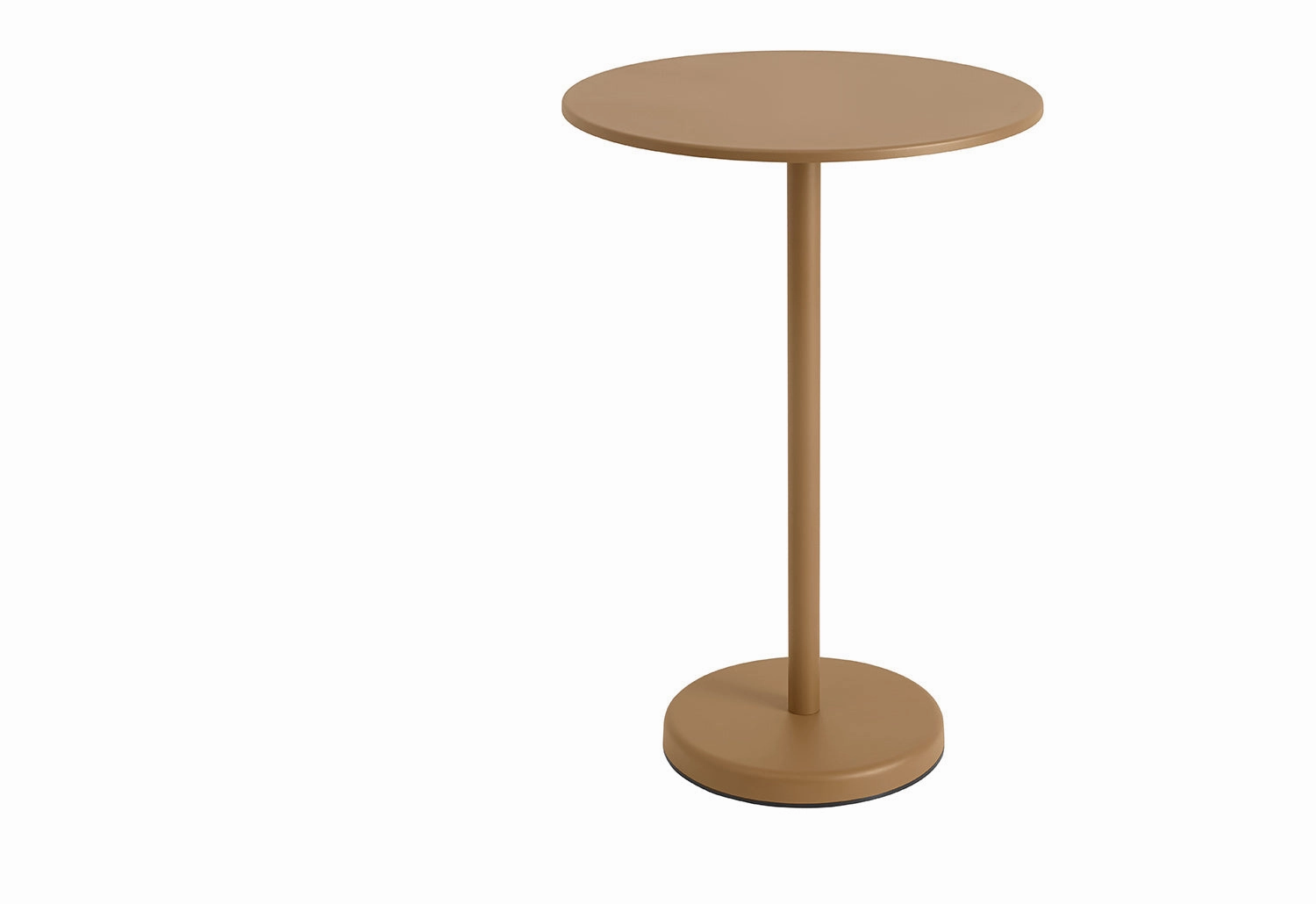 Linear Steel Caf Table | Round