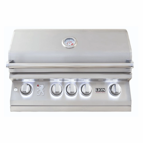 Lion Grills L-75000 32-Inch Premium Gas Built-In Grill large capacity charcoal BBQ grills