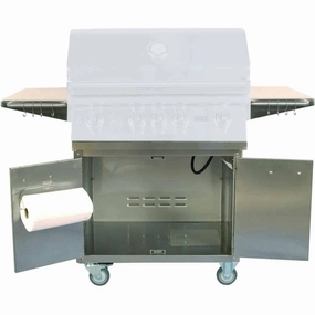 Lion Grills L-75000 Stainless Steel Cart Only 53621Stainless steel BBQ tool set