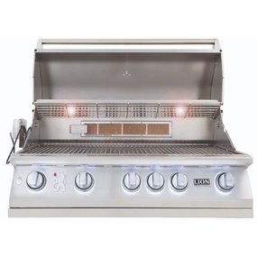 Lion Grills L-90000 40-Inch Premium Gas Built-In Grill large capacity charcoal BBQ grills