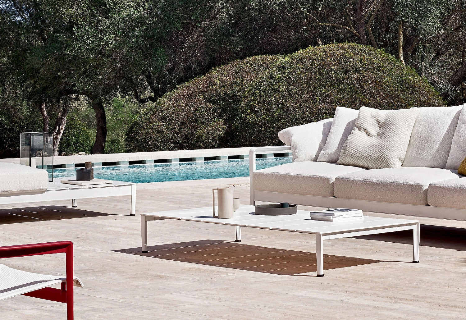 Lissoni Outdoor Rectangular Low Table