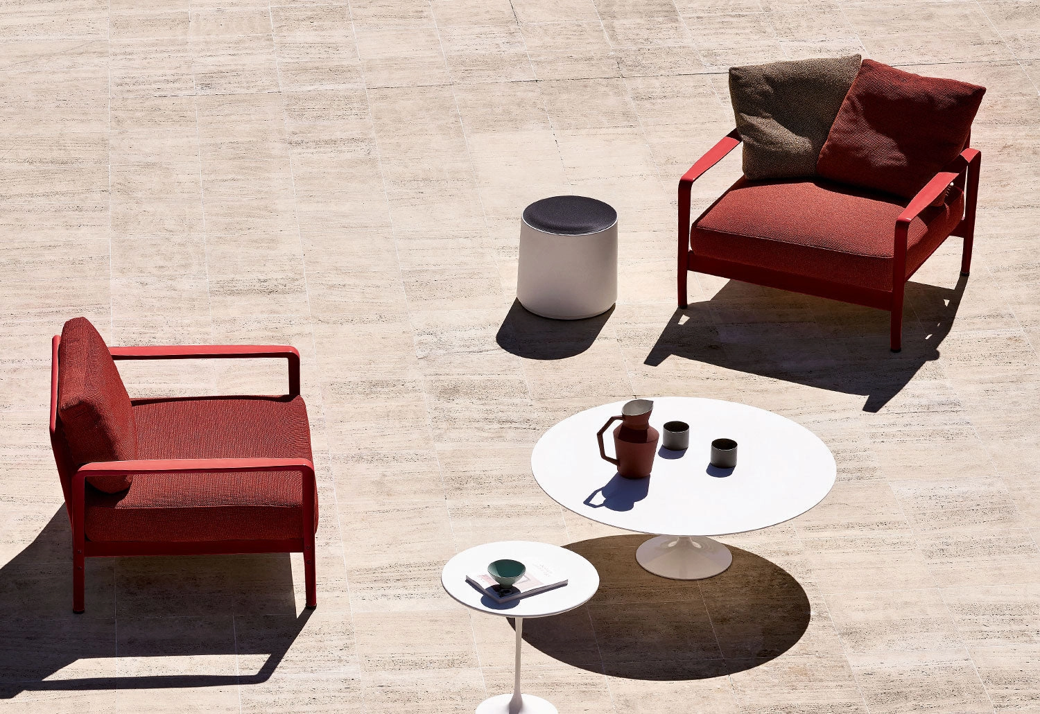 Lissoni Outdoor Stool