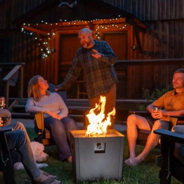 Live Outdoor Firestorm Series III Portable Propane Fire Pit