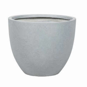 Liverpool Egg Pot Light Grey hanging garden planters for small spaces