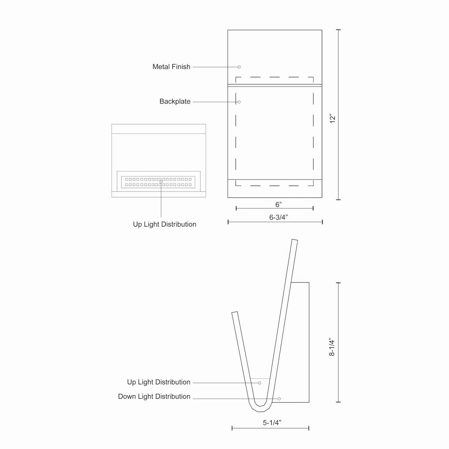 Logan LED Exterior Wall