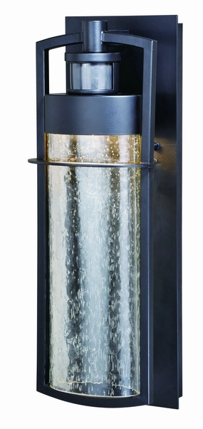 Logan LED Motion Sensor Dusk to Dawn Outdoor Wall Light Carbon BronzeOutdoor wall sconces with motion sensor