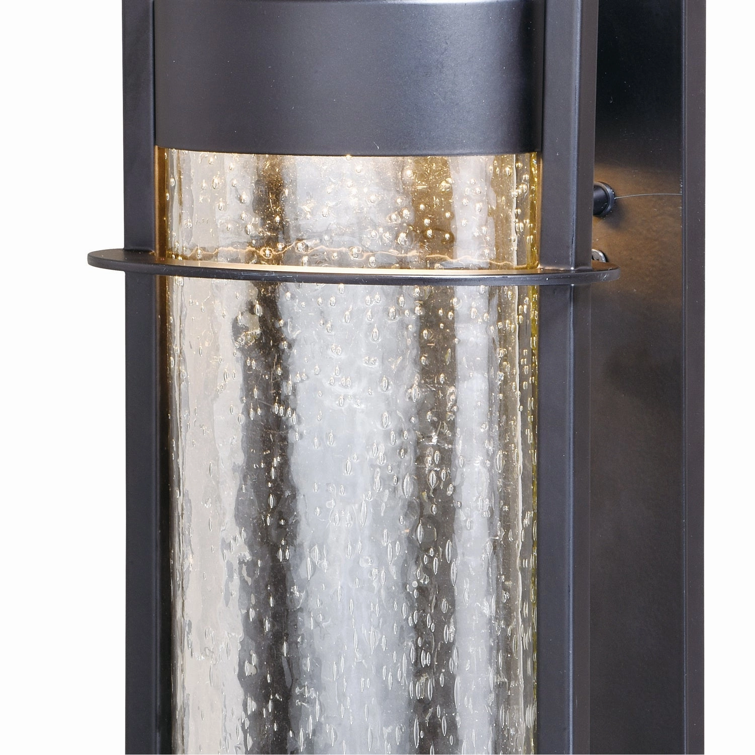 Logan LED Motion Sensor Dusk to Dawn Outdoor Wall Light Carbon Bronze