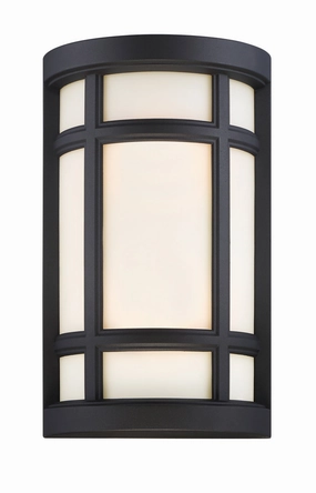 Logan Square Two Light Wall Sconce BlackOutdoor wall sconces with motion sensor