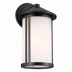 Lombard One Light Outdoor Wall Mount BlackOutdoor wall sconces with motion sensor