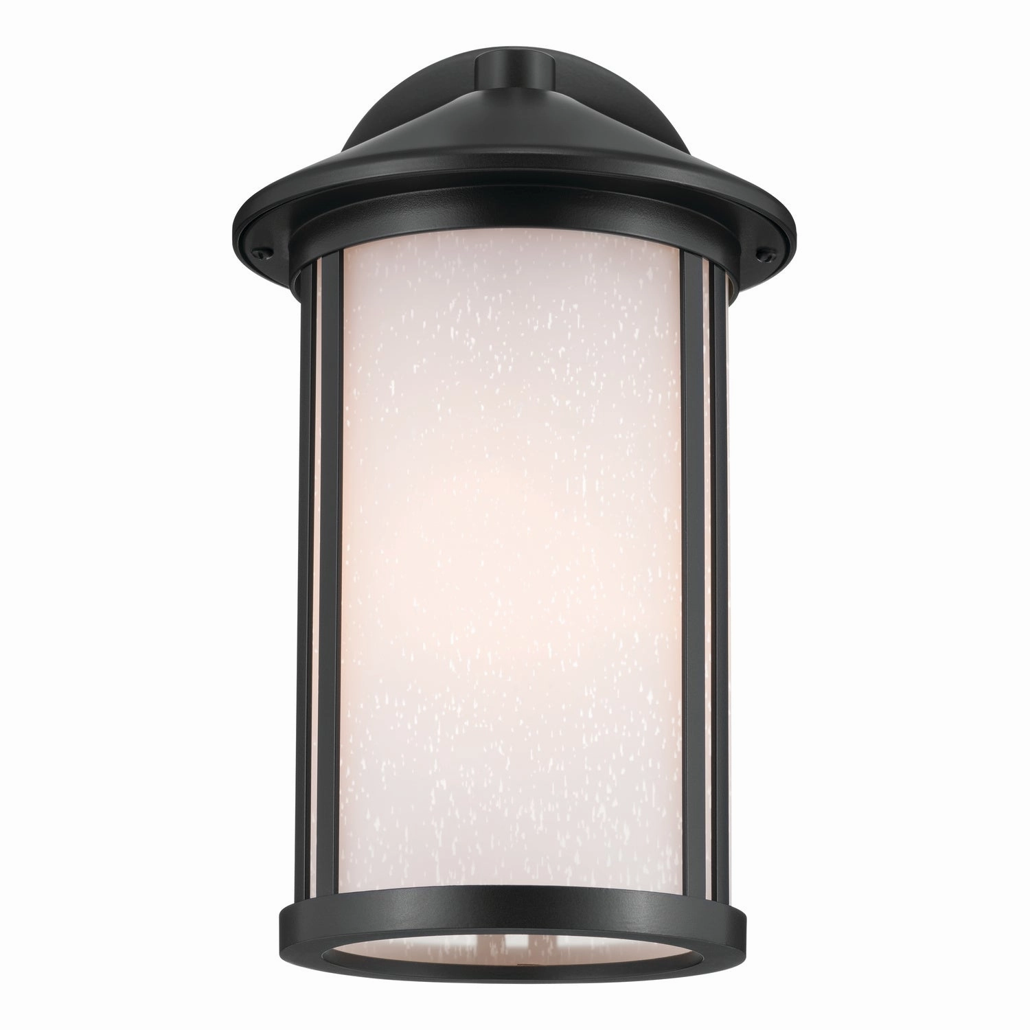 Lombard One Light Outdoor Wall Mount Black