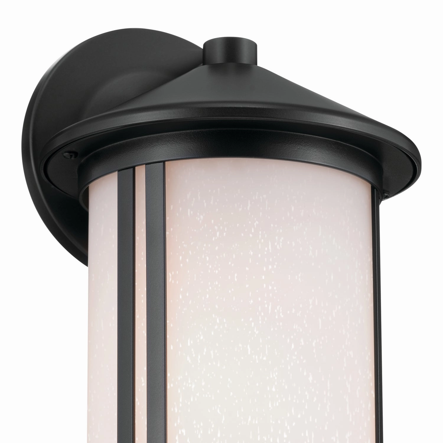 Lombard One Light Outdoor Wall Mount Black