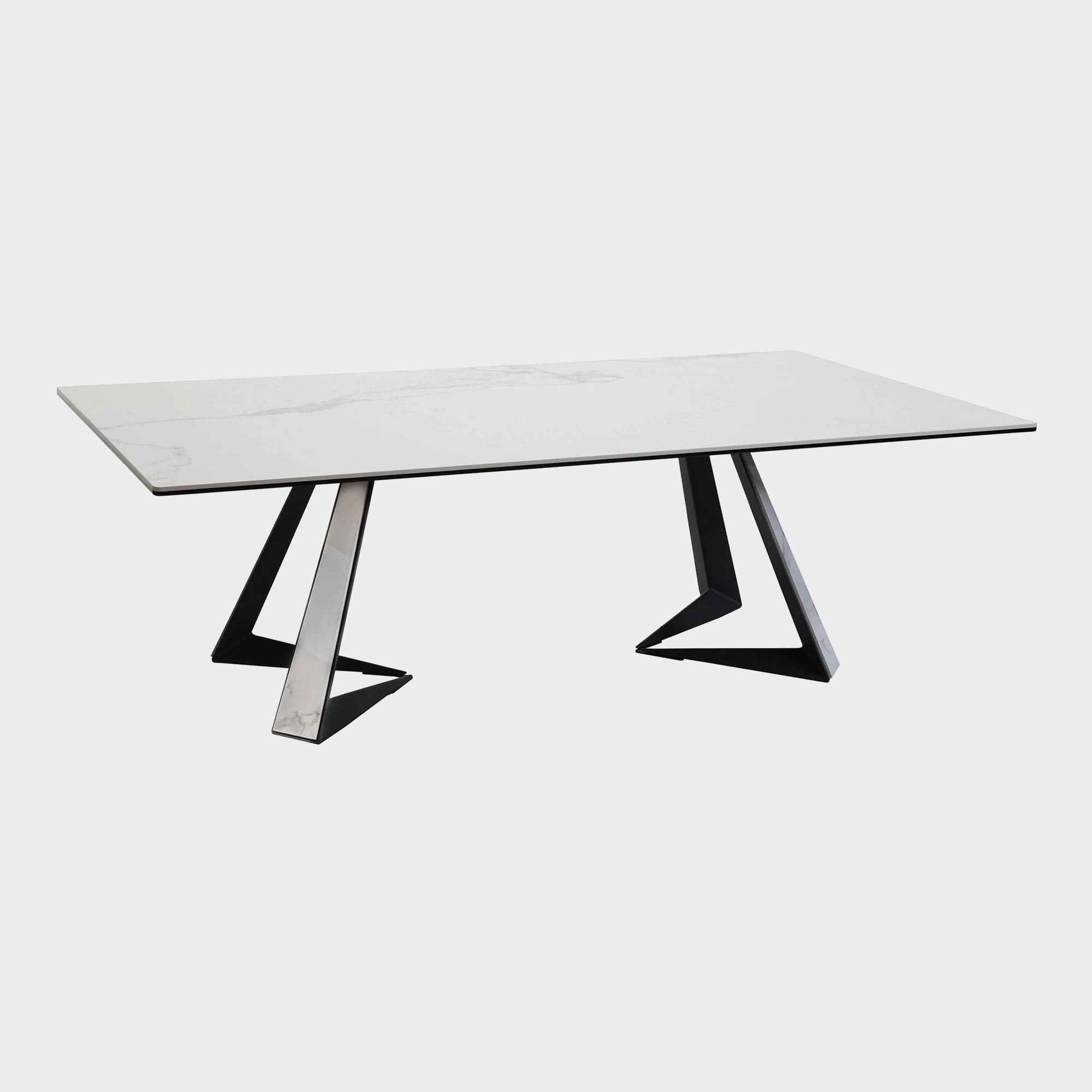 Loreto - Coffee Table In White Ceramicoutdoor coffee table for patio or lounge