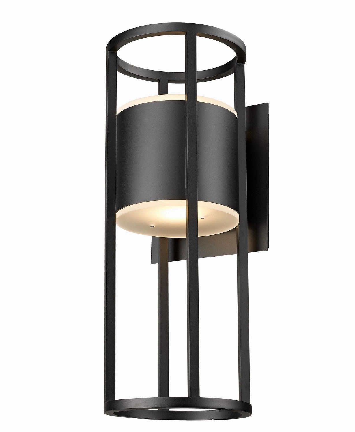 Luca LED Outdoor Wall Mount Black