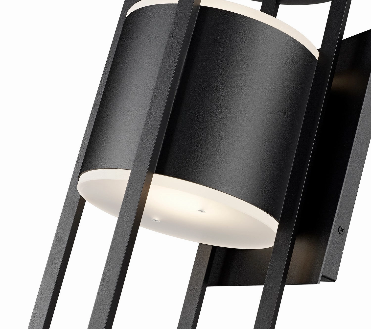 Luca LED Outdoor Wall Mount Black