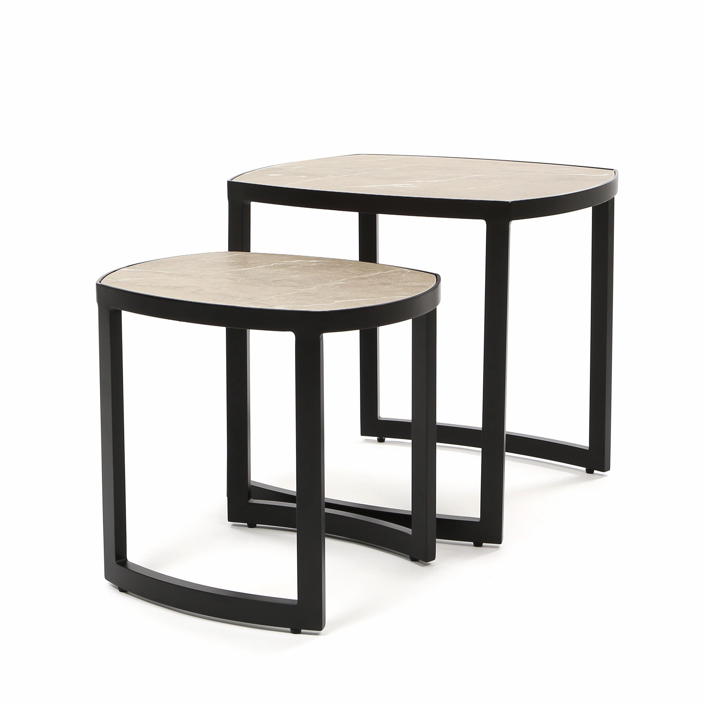 Luca Nesting Tablesoutdoor coffee table for patio or lounge
