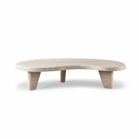 Lucca Organic Coffee Tableoutdoor coffee table for patio or lounge