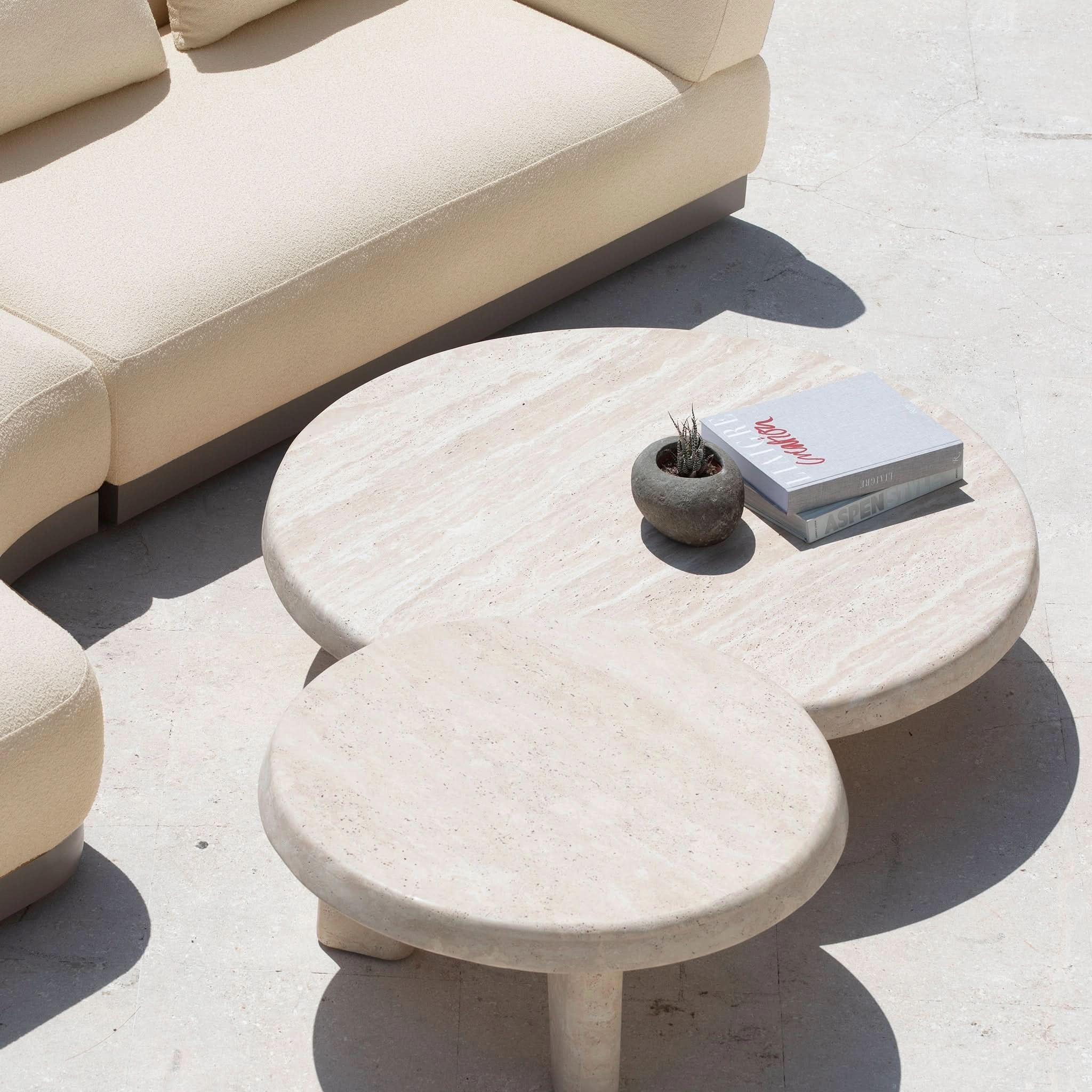 Lucca Round Coffee Table 47"