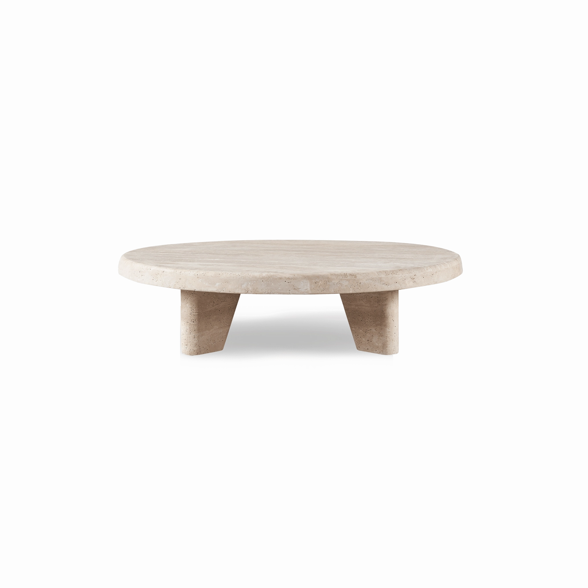 Lucca Round Coffee Table 47"outdoor coffee table for patio or lounge