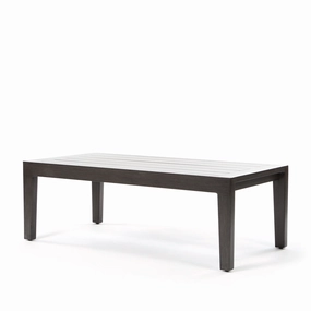 Lucia 47" x 23" Coffee Tableoutdoor coffee table for patio or lounge