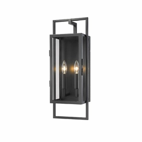 Lucian 2-Light 21.5" Outdoor Wall LightWeatherproof outdoor lighting