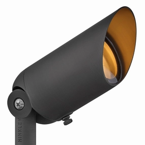 Lumacore Hardy Island LED Spot Light Brass Satin BlackColor changing landscape spotlights