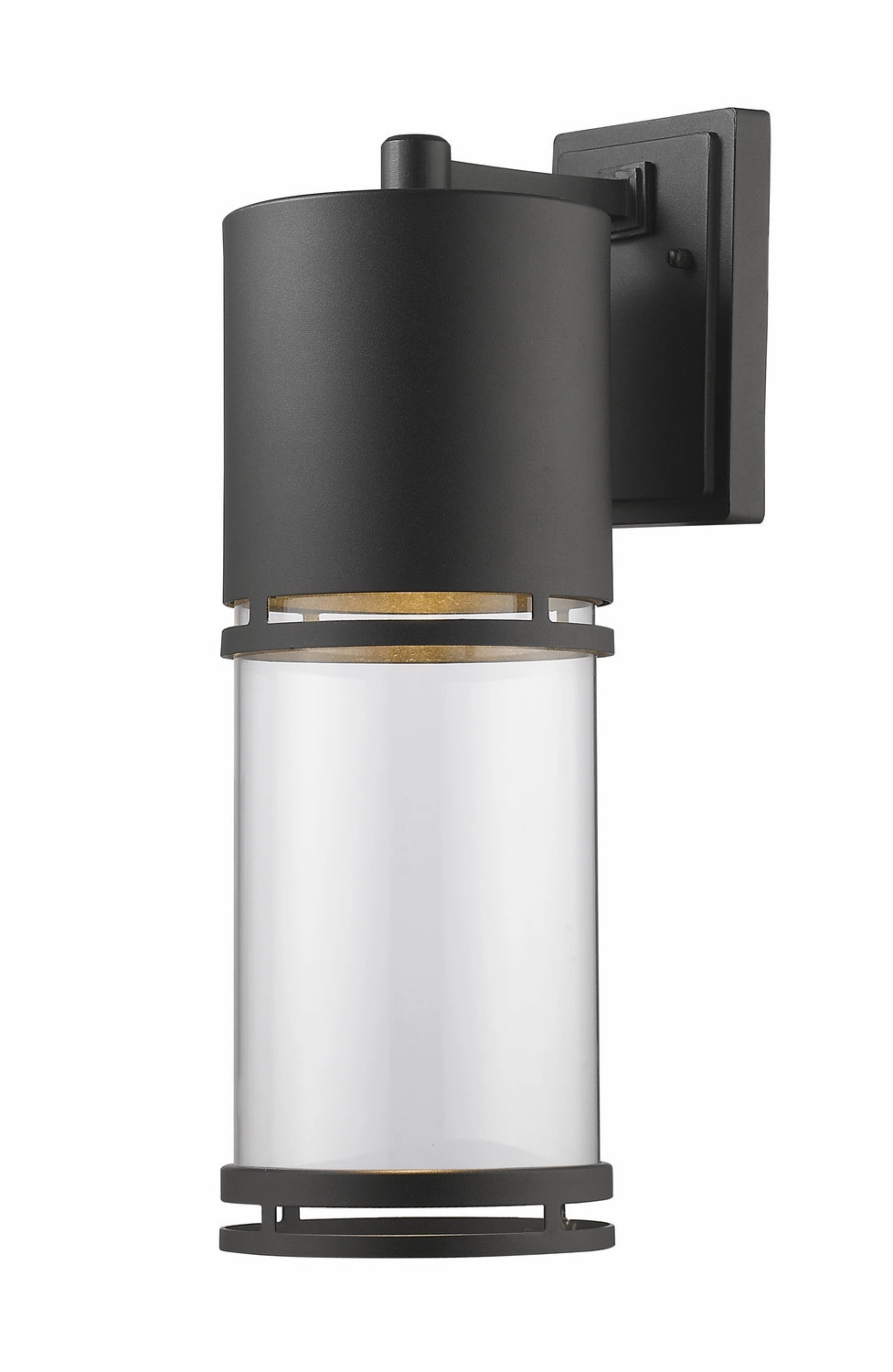 Luminata LED Outdoor Wall Mount BlackOutdoor wall sconces with motion sensor