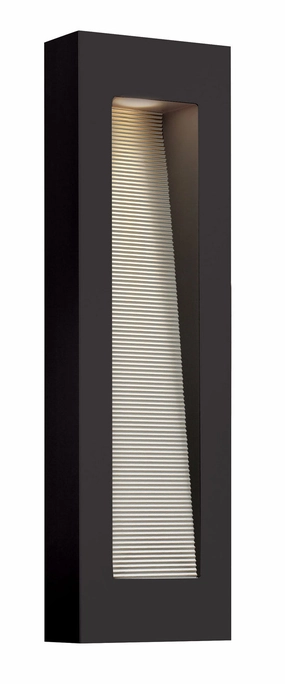Luna LED Wall Mount Satin BlackOutdoor wall sconces with motion sensor