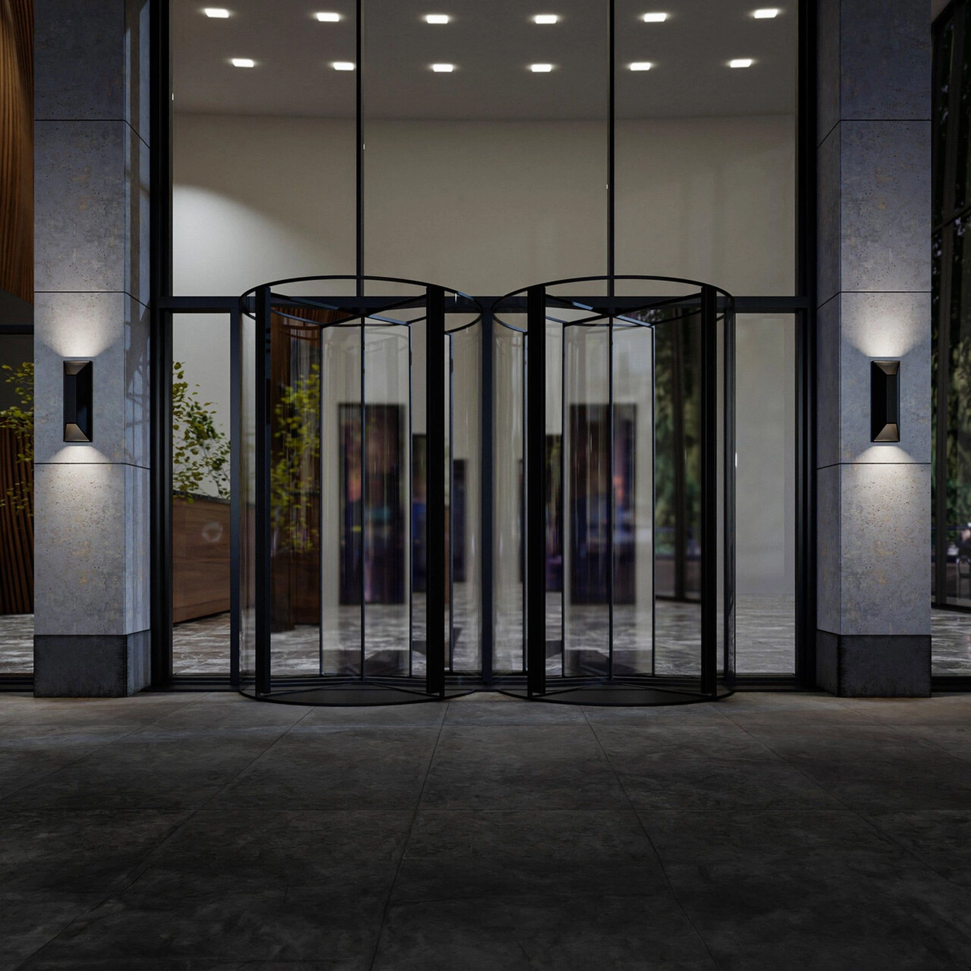 Maglev 16" LED Indoor/Outdoor Wall Light