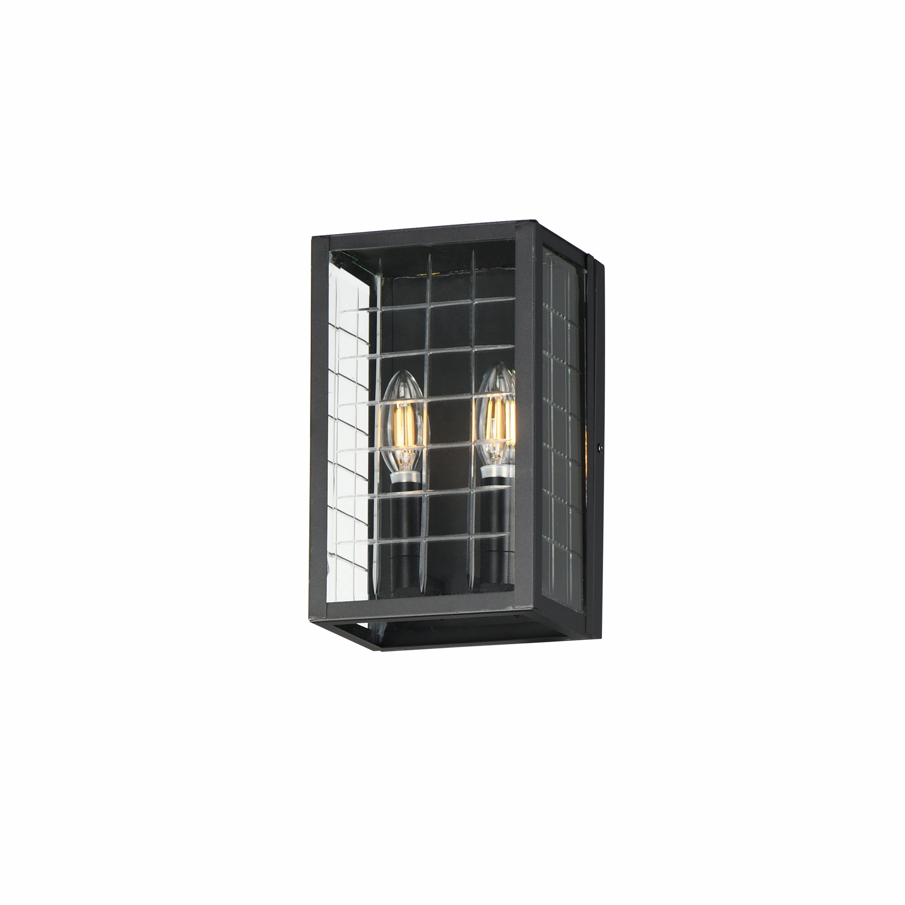 Magnus Two Light Outdoor Wall Sconce BlackOutdoor wall sconces with motion sensor